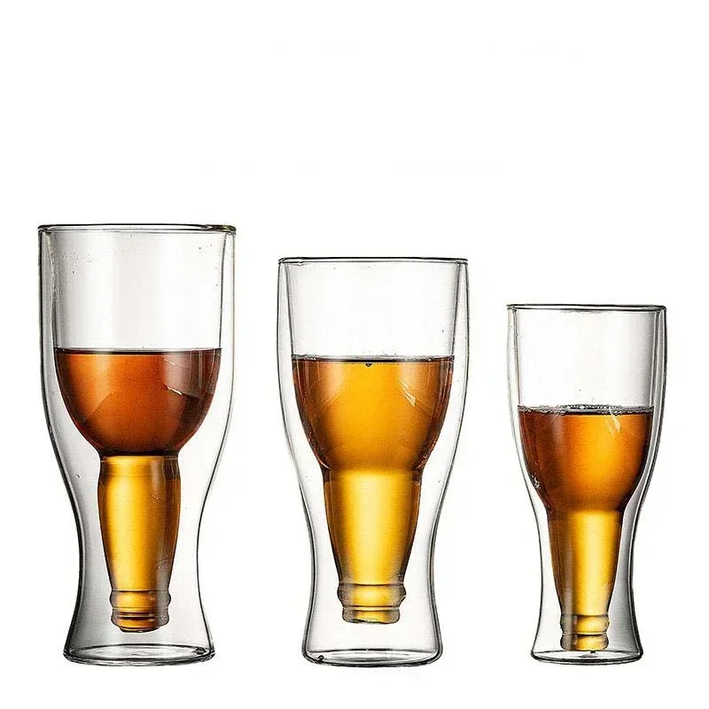 크리 에이 티브 칵테일 와인 잔 머그잔 이중 벽 머그잔 - Wine Vodka Beer 리뷰 및 가격