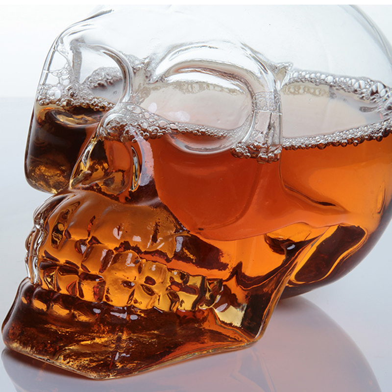 창의적인 해골 머리 디캔터 크리스탈 병, 보드카 와인  - Wine Vodka Beer 리뷰 및 가격