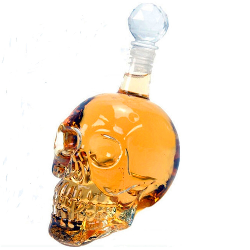 창의적인 해골 머리 디캔터 크리스탈 병, 보드카 와인  - Wine Vodka Beer 리뷰 및 가격