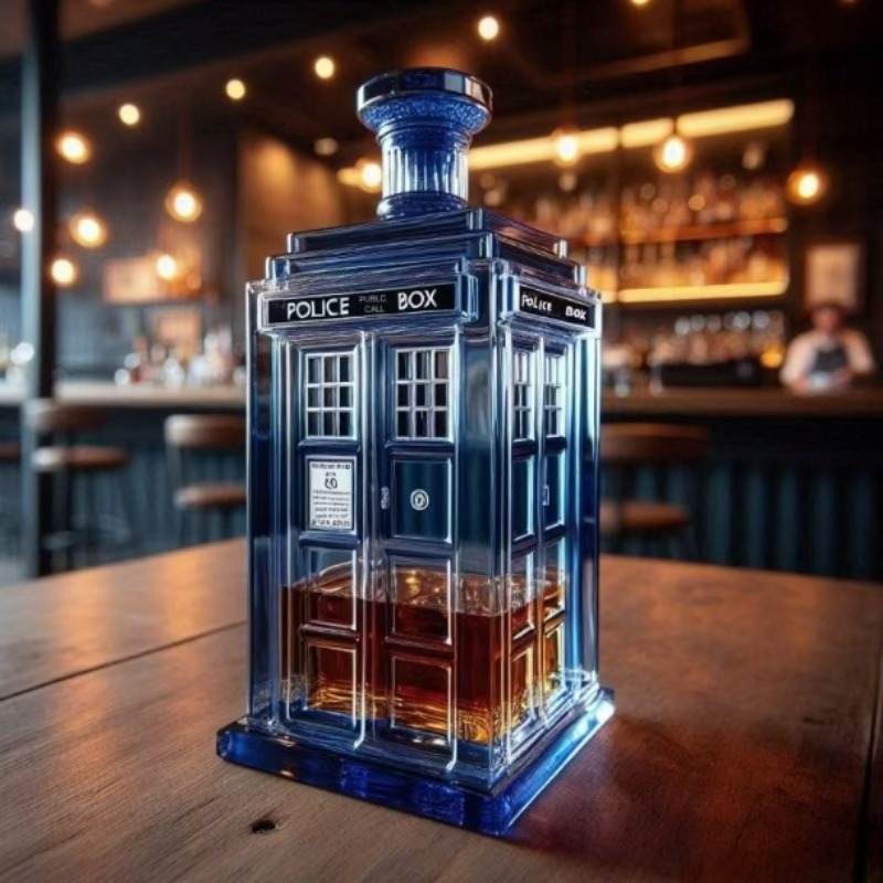 창의적인 전화부스 모양 와인 디캔터 위스키 디스펜서 포 - Wine Vodka Beer 리뷰 및 가격